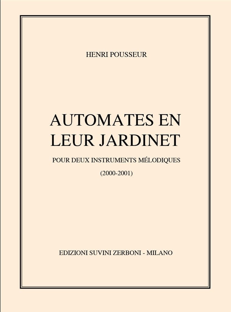 Automates da ns Leur Jardinets (2002)